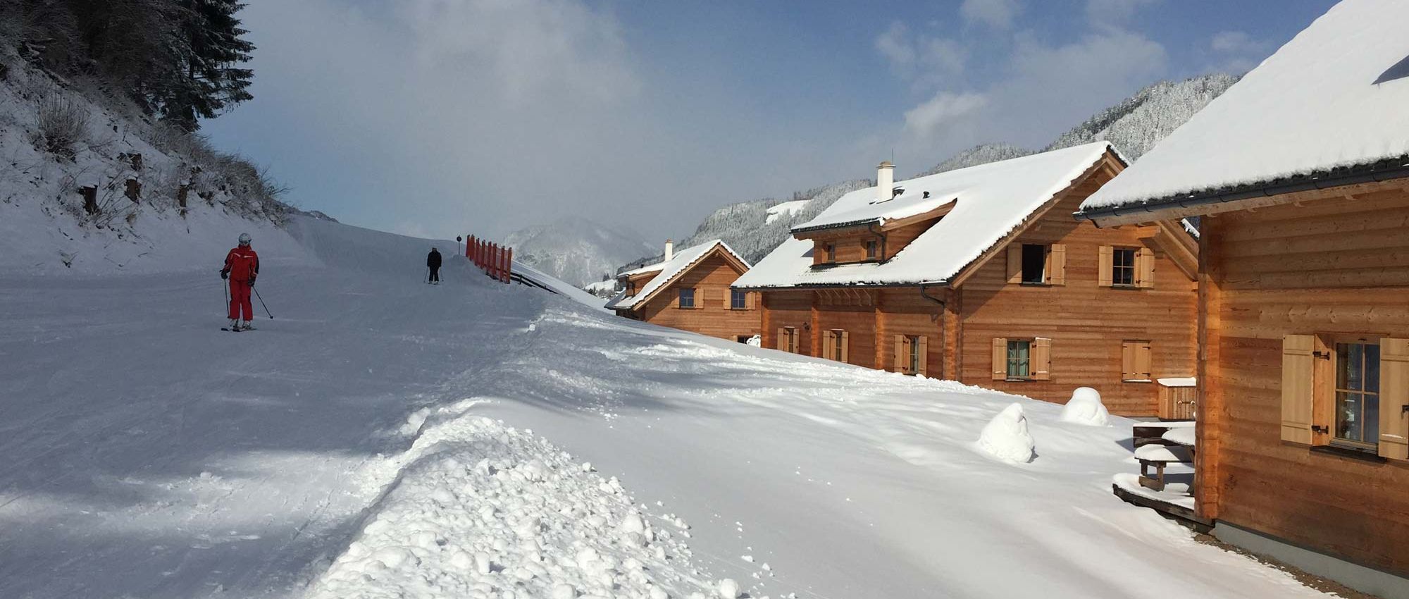 Winter Familienurlaub in einer Hütte in Schladming
