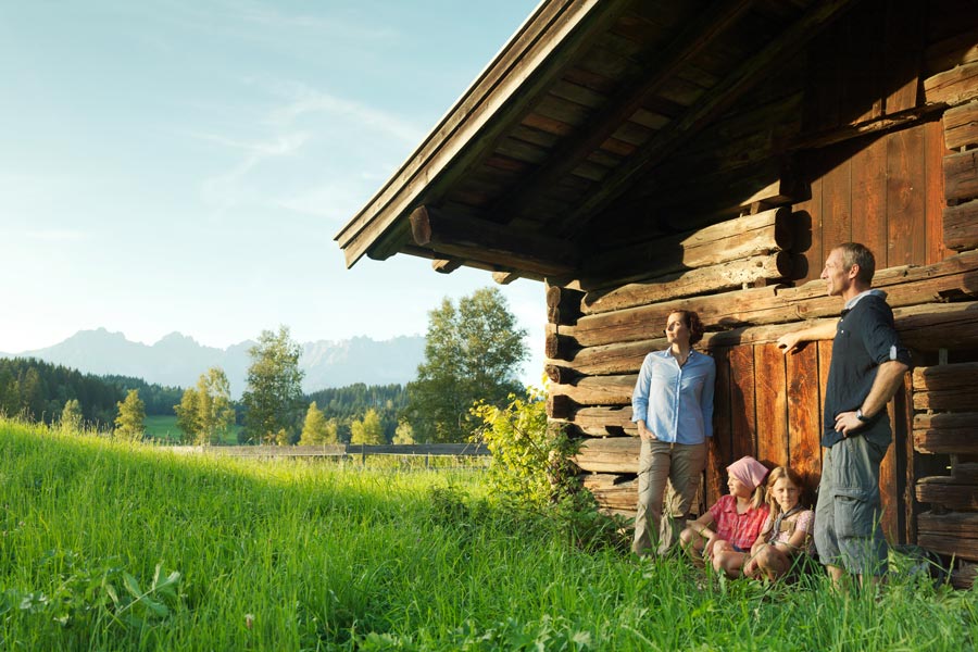 Familienwanderung