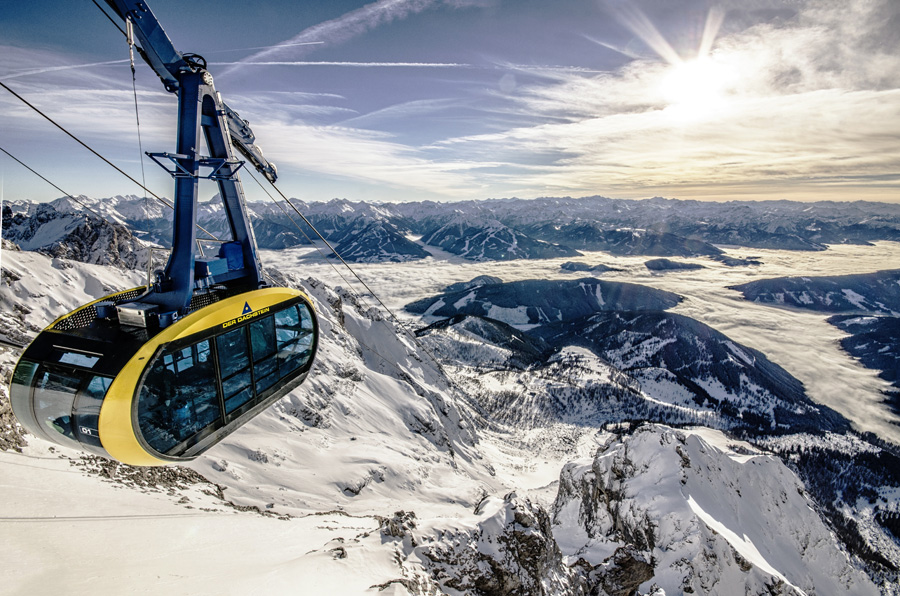 Die Dachstein Panoramagondel in Schladming